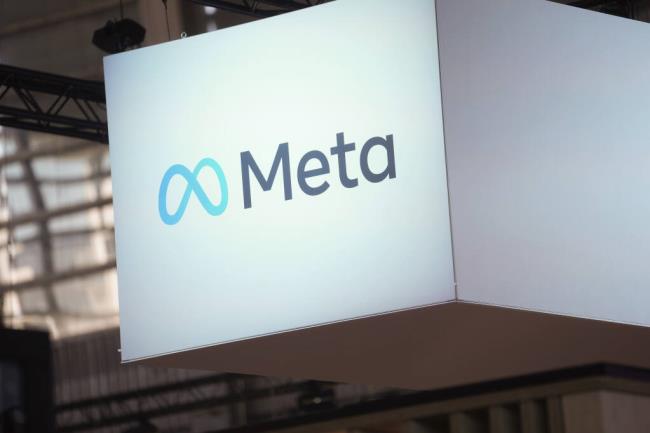 FILE - The me<em></em>ta logo is seen at the Vivatech show in Paris, France, Wednesday, June 14, 2023. Canada's Senate on Thursday, June 22, passed a bill that will require Google and me<em></em>ta to pay media outlets for news co<em></em>ntent that they share or otherwise repurpose on their platforms. (AP Photo/Thibault Camus, File)