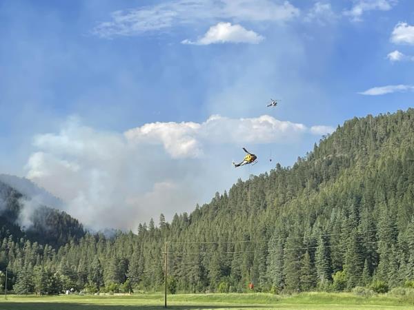 Chris Mountain Fire_USDA Forest Service - San Juan Natio<em></em>nal Forest