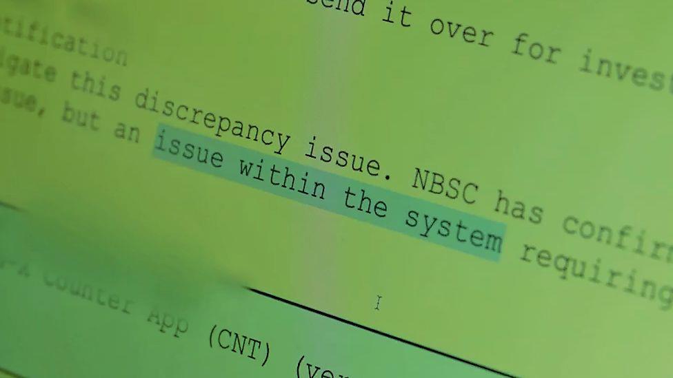 PEAK error report a<em></em>bout the Horizon system.