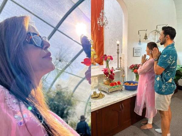 Rubina Dilaik分享生日照，粉丝们注意到她怀孕了!说话