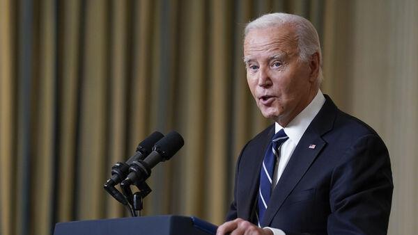 Biden co<em></em>ndemns Hamas for ‘unadulterated evil’ in attack on Israel