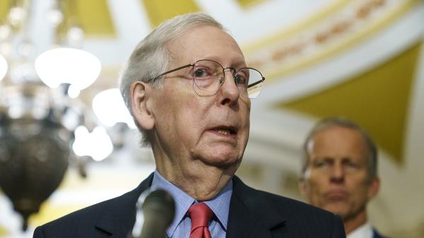 Minority Leader Mitch McCo<em></em>nnell (R-Ky.)