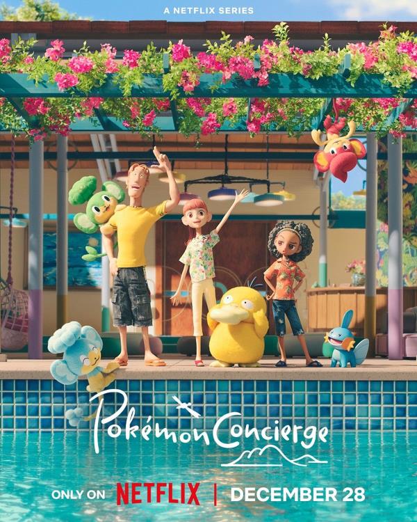 New Pokemon Co<em></em>ncierge poster released by Netflix.