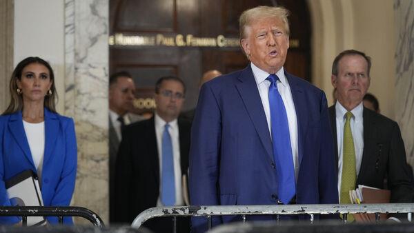 Trump fined for making fresh perso<em></em>nal attack on court staff during fraud trial