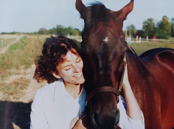 “I was an awkward girl who had trouble forming bo<em></em>nds with classmates,” the author writes. “So, I escaped to a local riding stable where I forged friendships with horses. I remain enamored of them.”