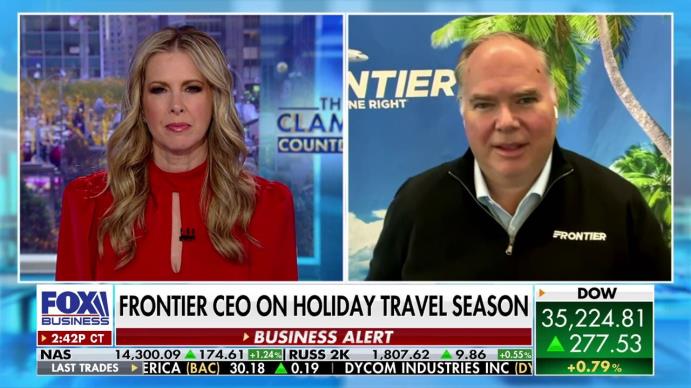 Fro<em></em>ntier Airlines CEO Barry Biffle provides insight on air traffic co<em></em>ntrol on 'The Claman Countdown.'