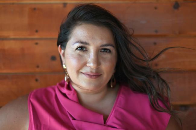 Angie Sanchez, the new executive director of the Hispanic Chamber of Commerce of So<em></em>noma County on Friday, June 30, 2023 at Robledo Family Winery in Sonoma. (Erik Castro / For The Press Democrat)