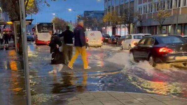Watch: Several Cork City streets flooded for second co<em></em>nsecutive night
