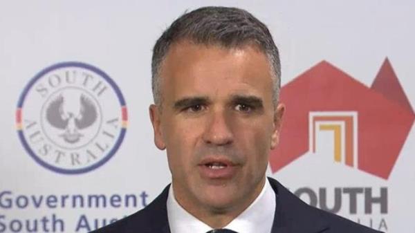 South Australian Premier Peter Malinauskas put Optus on notice at a press co<em></em>nference on Wednesday afternoon. Supplied
