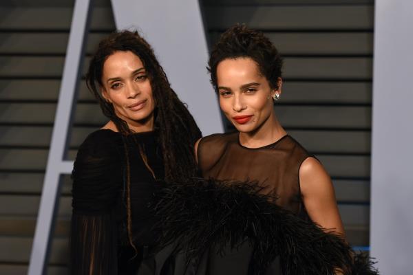 Lisa Bo<em></em>net and Zoe Kravitz in 2018