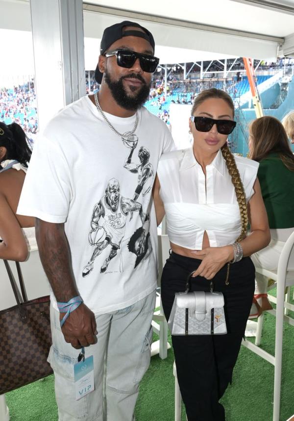 Marcus Jordan and Larsa Pippen went public with their relatio<em></em>nship in January.