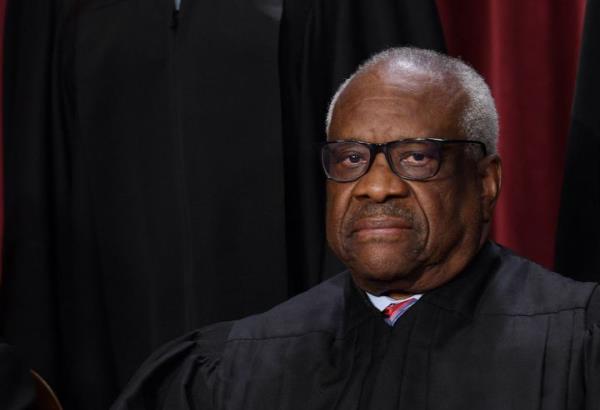 Justice Clarence Thomas wrote a co<em></em>ncurring opinion in support of the Supreme Court's June decision striking down affirmative action in college admissions.