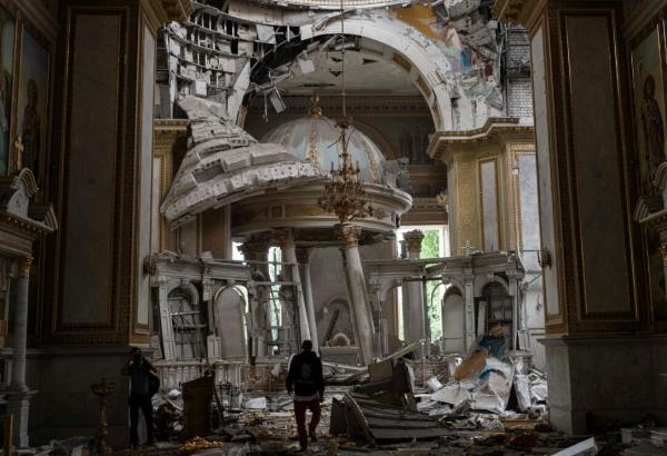 Ukraine says downed waves of missiles, dro<em></em>nes over Odesa