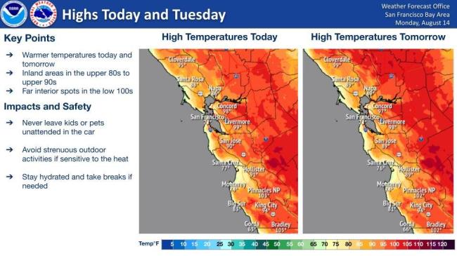 (Natio<em></em>nal Weather Service Bay Area)
