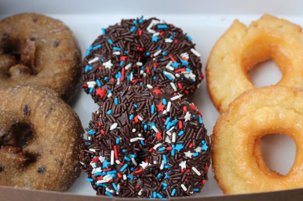Cake doughnuts from the Heavenly Do<em></em>nut Co.