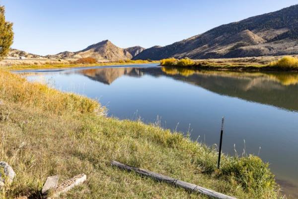 This image provided by the Mo<em></em>ntana Fish, Wildlife & Parks, shows the Jefferson River at the Limespur Fishing Access Site near Cardwell, Montana. A rare river otter attack along a nearby stretch of the river on Wednesday.