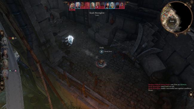 Roah Moo<em></em>nglow Runs From The Minsc Fight In Attempt To Flee in Baldur's Gate 3.