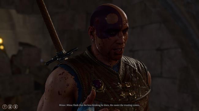 Minsc Comments a<em></em>bout Trust And Thinking While Finding Boo in Baldur's Gate 3.