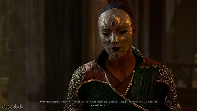Uktar Gives Player A Hint a<em></em>bout Minsc And Under The Counting House in Baldur's Gate 3.