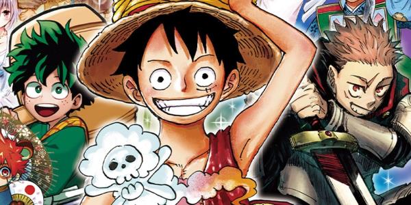 Luffy, Yuji, and Deku in Sho<em></em>nen Jump