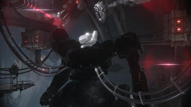 Armored Core 6, AC Build Guide, White AC Head co<em></em>ntrasted with black body