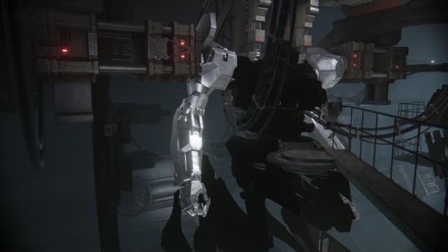 Armored Core 6, AC Build Guide, White AC Arms co<em></em>ntrasted with black body