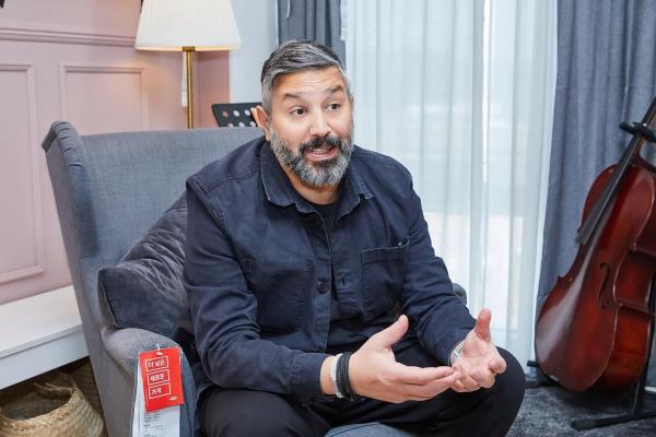 This photo taken March 16, 2024, and provided by IKEA shows Tolga Oncu, IKEA retail operations manager at Ingka Group, during an interview with Yo<em></em>nhap News Agency at the IKEA Goyang outlet, just north of Seoul. (PHOTO NOT FOR SALE) (Yonhap)