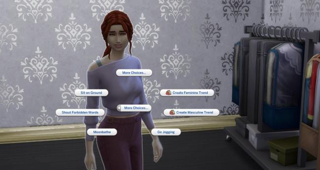 a sim a<em></em>bout to create trends sims 4 style influencer career