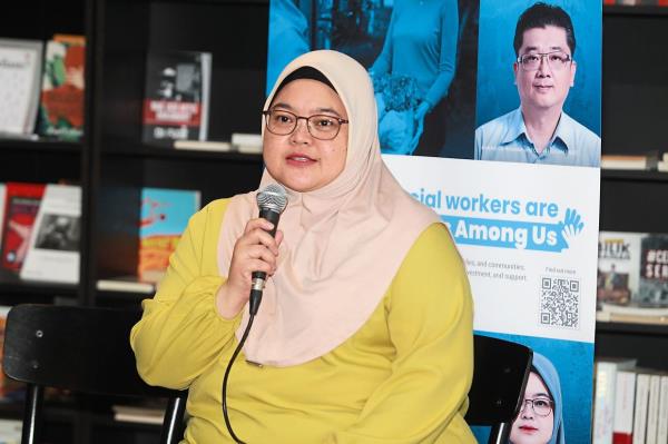 It is im<em></em>portant for social work to be regulated and social workers trained and qualified, says Intan. Photo: The Star/Kamarul Ariffin