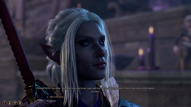 Player Chooses To Betray Shadowheart And Give Her To Vico<em></em>nia DeVir At House Of Grief