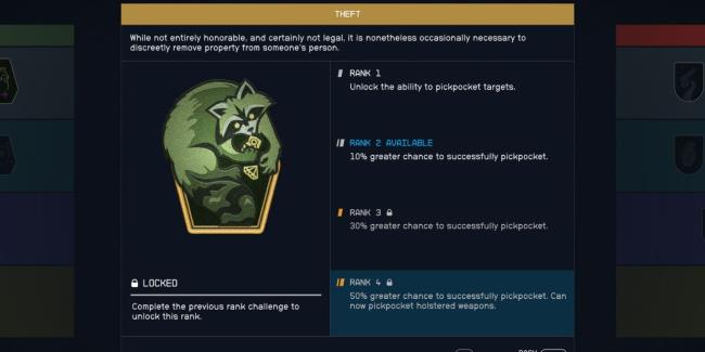 Starfield Theft Skill Full Des<em></em>cription