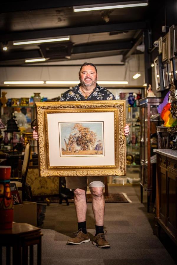 Do<em></em>nelly Auctio<em></em>neers director Mat Do<em></em>nelly is auctio<em></em>ning a treasure trove of rare antiques from a Jutland Parade estate expected to fetch more than $1 million. 
