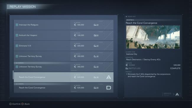 Mission Reach the Coral Co<em></em>nvergence Armored Core 6