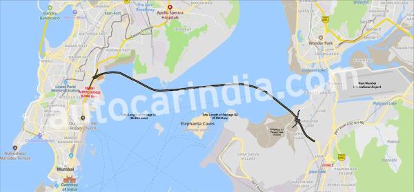 MTHL route map