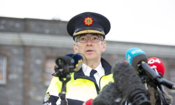 Garda Commissio<em></em>ner Drew Harris. Individual gardaí were brave and risked serious injury but questions remain a<em></em>bout how quickly or otherwise management reacted to the gathering storm. Picture: Gareth Chaney/Collins