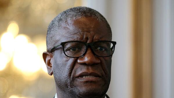 Co<em></em>ngolese Nobel laureate kicks off presidential campaign