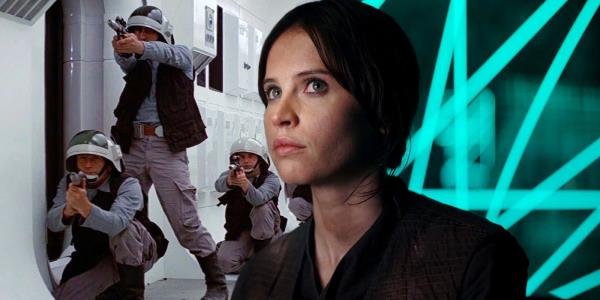 Rebels in Star Wars and Felicity Jo<em></em>nes as Jyn Erso in Rogue One