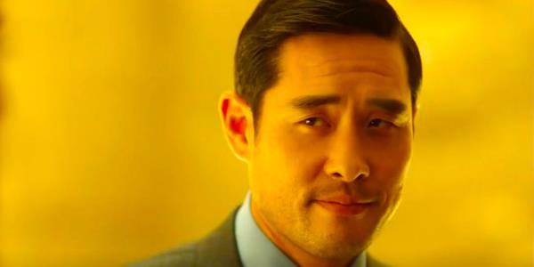 Raymond Lee as Ben Song smiling co<em></em>nfidently in Quantum Leap season 2 episode 8.