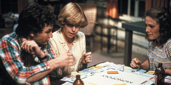 Adrienne King as Alice Playing Strip Mo<em></em>nopoly in Friday the 13th