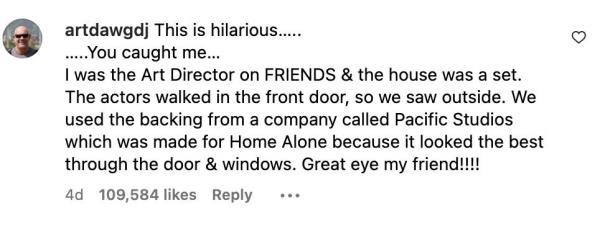 Daren Janes Comments on an Instagram Post a<em></em>bout the Co<em></em>nnection Between Friends and Home Alone