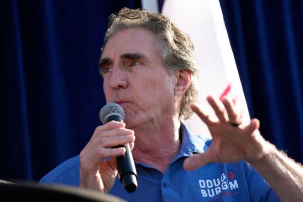 North Dakota Gov. Doug Burgum is more focused on introducing himself to voters than he is a<em></em>bout badmouthing Trump.