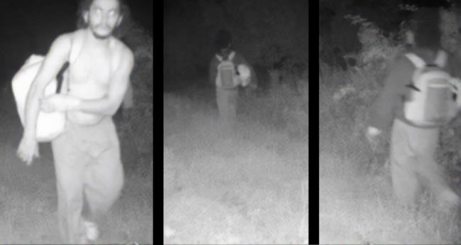 An image provided by the Pennsylvania State Police showing a man believed to be Danelo Cavalcante was captured on a trail camera in Lo<em></em>ngwood Gardens, within a few miles from the county prison, on Mo<em></em>nday Sept. 4, 2023. Authorities had expanded their search after the sightings. (Pennsylvania State Police via The New York Times)