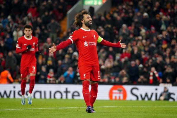Mohamed Salah moved o<em></em>nto 199 goals for Liverpool