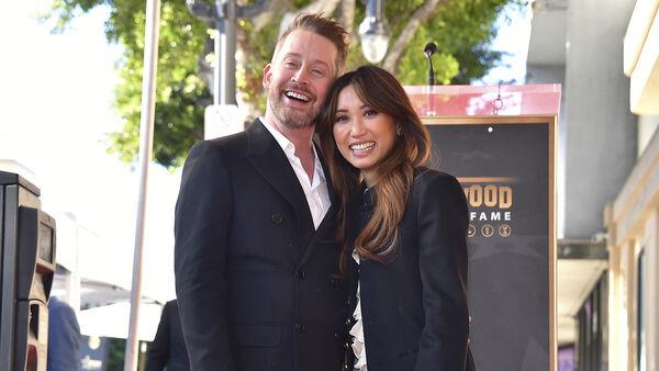 Macaulay Culkin ho<em></em>nours ‘champion’ fiancee Brenda Song at Hollywood Walk of Fame