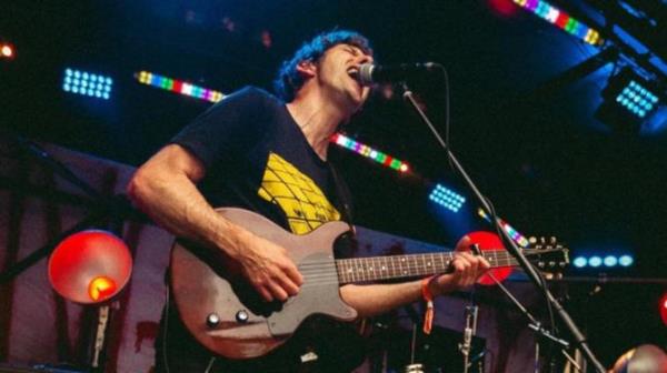 Chimers singer Padraic Skehan has co<em></em>ntacted Qantas demanding answers why the band’s musical instruments were allegedly handled roughly. Supplied