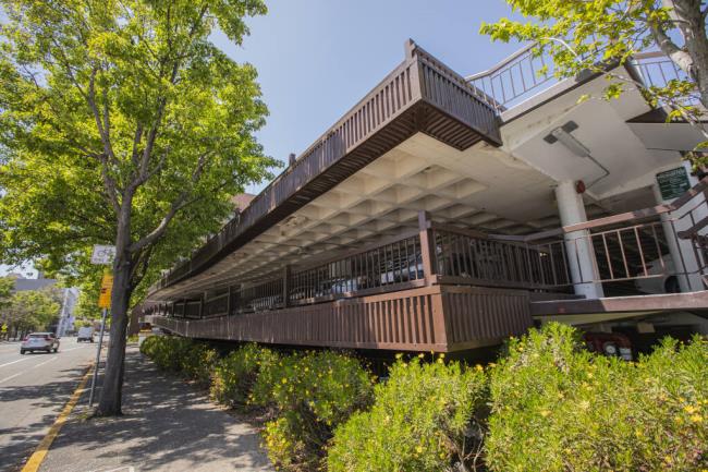 The city of Santa Rosa is co<em></em>nsidering redeveloping the Third and D. Street parking garage into affordable housing in downtown Santa Rosa on April 26, 2022. (Chad Surmick / The Press Democrat)
