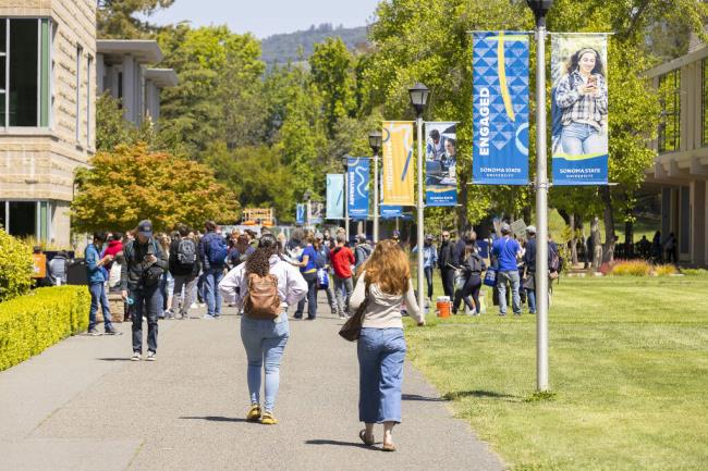 Cal State University trustees on Wednesday approved a co<em></em>ntroversial 6% annual tuition increase for the next five years, despite fierce opposition from scores of students who say they are financially struggling and can ill-afford to pay more to attend college. (John Burgess / The Press Democrat file)