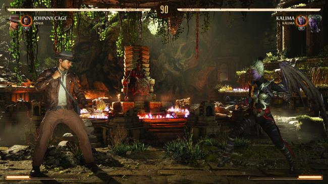 Johnny Cage as an Indiana Jo<em></em>nes rip-off in Mortal Kombat 1.