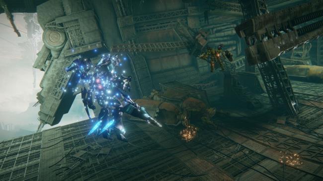 Player fighting Ho<em></em>nest Brute Armored Core 6