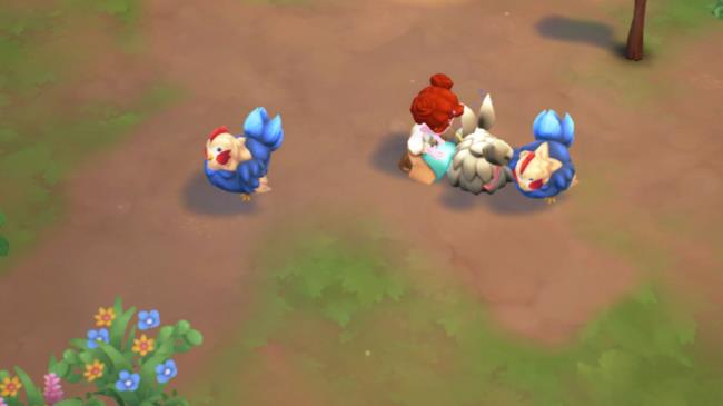 Tending to a cotto<em></em>ntail in Fae Farm